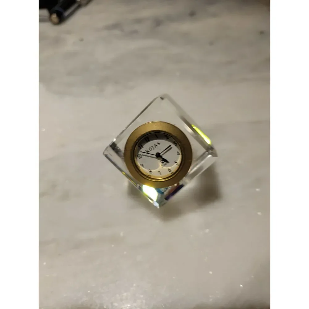 Rojas‎ Clock Paperweight 1.5 Inch Square